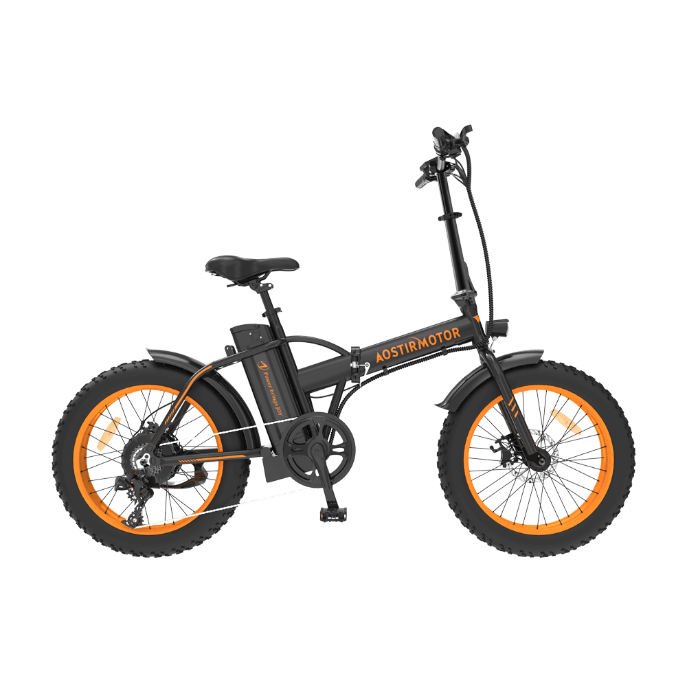 20 inch fat tire mini folding electric bike