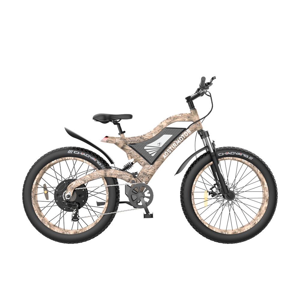 aostirmotor snakeskin powerful ebike